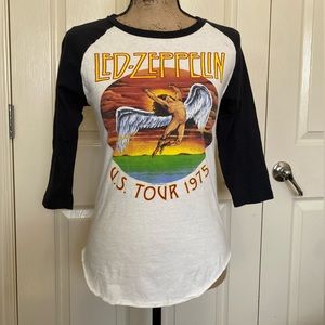 Led Zeppelin baseball tee